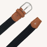 Ceinture tressée extensible polyester recyclé coloris unis - Faguo Faguo Hersée Paris 9