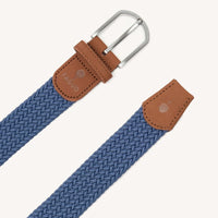 Ceinture tressée extensible polyester recyclé coloris unis - Faguo Faguo Hersée Paris 9