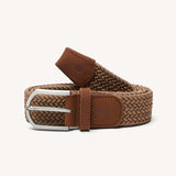 Ceinture tressée extensible polyester recyclé coloris unis - Faguo Faguo Hersée Paris 9