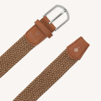 Ceinture tressée extensible polyester recyclé coloris unis - Faguo Faguo Hersée Paris 9