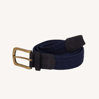 Ceinture tressée extensible polyester recyclé coloris unis - Faguo Faguo Hersée Paris 9