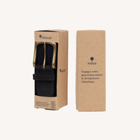 Ceinture tressée extensible polyester recyclé coloris unis - Faguo Faguo Hersée Paris 9