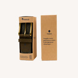 Ceinture tressée extensible polyester recyclé coloris unis - Faguo Faguo Hersée Paris 9