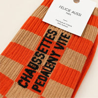 Chaussettes femme à message - Félicie Aussi Félicie Aussi Hersée Paris 9