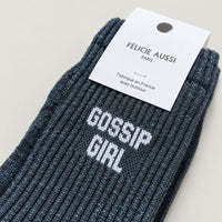 Chaussettes femme à message pailletées - Félicie Aussi Félicie Aussi Hersée Paris 9