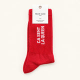 Chaussettes femme à message pailletées - Félicie Aussi Félicie Aussi Hersée Paris 9