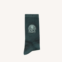 Chaussettes sport mi-mollet bouclette coton recyclé - Faguo Faguo Hersée Paris 9