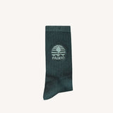 Chaussettes sport mi-mollet bouclette coton recyclé - Faguo Faguo Hersée Paris 9