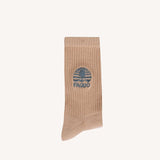 Chaussettes sport mi-mollet bouclette coton recyclé - Faguo Faguo Hersée Paris 9