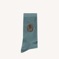 Chaussettes sport mi-mollet bouclette coton recyclé - Faguo Faguo Hersée Paris 9