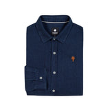 Chemise Iraty homme coupe droite ajustée coton recyclé - Faguo Faguo Hersée Paris 9