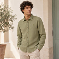 Chemise Iraty nid d'abeille - Faguo Faguo Hersée Paris 9