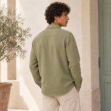 Chemise Iraty nid d'abeille - Faguo Faguo Hersée Paris 9