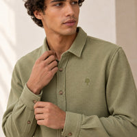 Chemise Iraty nid d'abeille - Faguo Faguo Hersée Paris 9