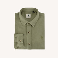 Chemise Iraty nid d'abeille - Faguo Faguo Hersée Paris 9