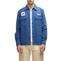 Chemise Nomad Mechanic Blue en sergé de coton - Deus Ex Machina Deus Ex Machina Hersée Paris 9