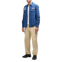 Chemise Nomad Mechanic Blue en sergé de coton - Deus Ex Machina Deus Ex Machina Hersée Paris 9