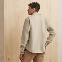 Chemise surchemise Flavigny homme coupe droite oversize coton - Faguo Faguo Hersée Paris 9
