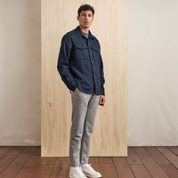 Chemise surchemise Flavigny homme coupe droite oversize coton - Faguo Faguo Hersée Paris 9