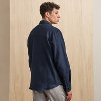 Chemise surchemise Flavigny homme coupe droite oversize coton - Faguo Faguo Hersée Paris 9