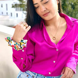Chouchou upcyclé éthique made in Paris - Laure Derrey Laure Derrey Hersée Paris 9