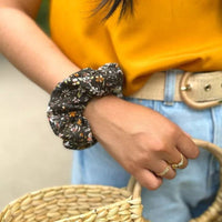 Chouchou upcyclé éthique made in Paris - Laure Derrey Laure Derrey Hersée Paris 9