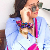 Chouchou upcyclé éthique made in Paris - Laure Derrey Laure Derrey Hersée Paris 9