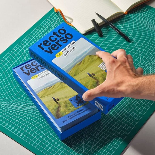 Coffret Carte Recto Verso 100 randonnées en Europe - Recto Verso Recto Verso Hersée Paris 9