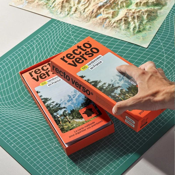 Coffret Carte Recto Verso 100 randonnées en France - Recto Verso Recto Verso Hersée Paris 9