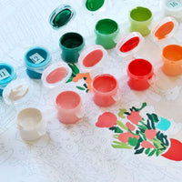 Coffret Peinture au numéro - Petit Pinceau - La Petite Epicerie La Petite Epicerie Hersée Paris 9