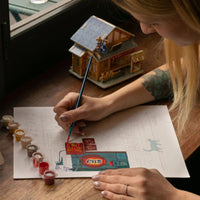 Coffret Peinture au numéro - Petit Pinceau - La Petite Epicerie La Petite Epicerie Hersée Paris 9