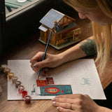 Coffret Peinture au numéro - Petit Pinceau - La Petite Epicerie La Petite Epicerie Hersée Paris 9