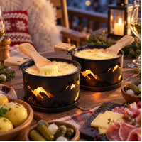Coffret raclette à la bougie Lumi 2 personnes Montagne Noir - Cookut Cookut Hersée Paris 9