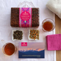 Coffret Voyage en Inde bois sculpté 2 infusions bio - Comptoir d’Herboristerie Comptoir d'Herboristerie Hersée Paris 9