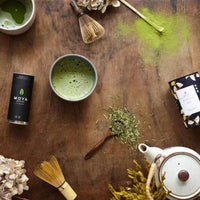 Cuillère traditionnelle japonaise pour matcha - Chashaku en bambou - Moya Matcha Moya Matcha Hersée Paris 9