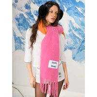 Écharpe ultra douce à franges en fibres recyclées - Verb To Do Verb To Do Hersée Paris 9