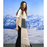 Écharpe ultra douce à franges en fibres recyclées - Verb To Do Verb To Do Hersée Paris 9