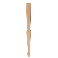 Éventail en bois naturel et liège 23 cm Hersée Hersée Paris 9