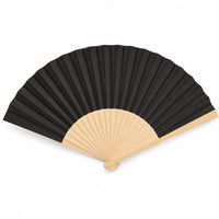 Éventail pliant en bambou et tissu coloré 21 cm Hersée Hersée Paris 9