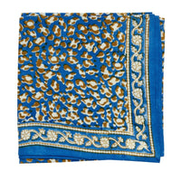 Foulard carré 100×100 grand format en coton imprimé - Bonheur du Jour Paris Bonheur du Jour Paris Hersée Paris 9