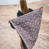 Foulard carré 100×100 grand format en coton imprimé - Bonheur du Jour Paris Bonheur du Jour Paris Hersée Paris 9