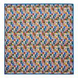 Foulard carré 100×100 grand format en coton imprimé - Bonheur du Jour Paris Bonheur du Jour Paris Hersée Paris 9