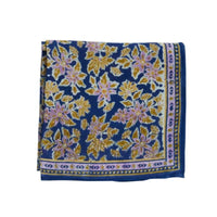 Foulard carré 100×100 grand format en coton imprimé - Bonheur du Jour Paris Bonheur du Jour Paris Hersée Paris 9