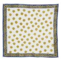 Foulard carré 100×100 grand format en coton imprimé - Bonheur du Jour Paris Bonheur du Jour Paris Hersée Paris 9