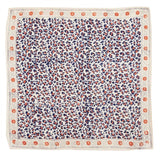 Foulard carré 100×100 grand format en coton imprimé - Bonheur du Jour Paris Bonheur du Jour Paris Hersée Paris 9