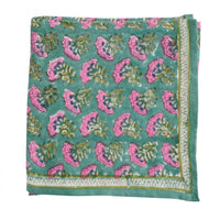 Foulard carré 100×100 grand format en coton imprimé - Bonheur du Jour Paris Bonheur du Jour Paris Hersée Paris 9