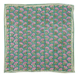 Foulard carré 100×100 grand format en coton imprimé - Bonheur du Jour Paris Bonheur du Jour Paris Hersée Paris 9