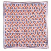Foulard carré 100×100 grand format en coton imprimé - Bonheur du Jour Paris Bonheur du Jour Paris Hersée Paris 9