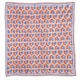 Foulard carré 100×100 grand format en coton imprimé - Bonheur du Jour Paris Bonheur du Jour Paris Hersée Paris 9