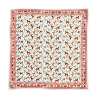 Foulard carré 60×60 bandana en coton imprimé - Bonheur du Jour Paris Bonheur du Jour Paris Hersée Paris 9